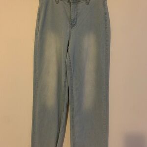 Classic Light Blue Straight Leg Women's Jeans